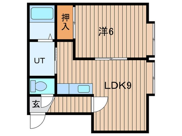 シングルステ－ジ宮の森の物件間取画像